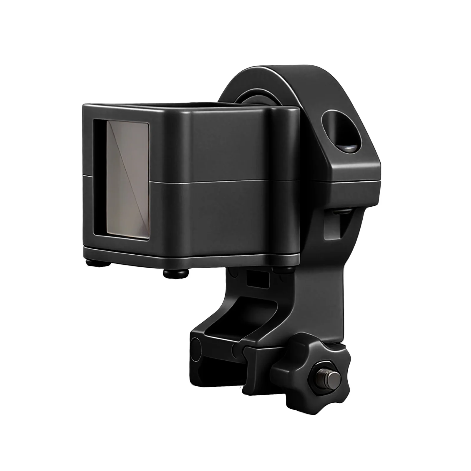 CANIS 1X Corner Prism Sight, Dual Path Optical System, Glass Fiber Nylon Housing, 360° Rotation, Picatinny Mount Prism Optic