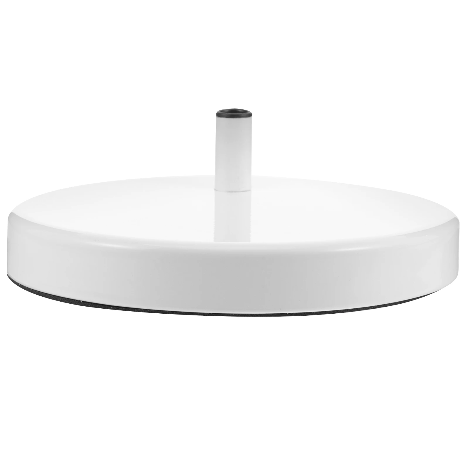 

Universal Desk Base 190mm White Diameter Foldable Long Arm Table Round Disc Chassis Compatible Swing Arm Lamp Weighted Base