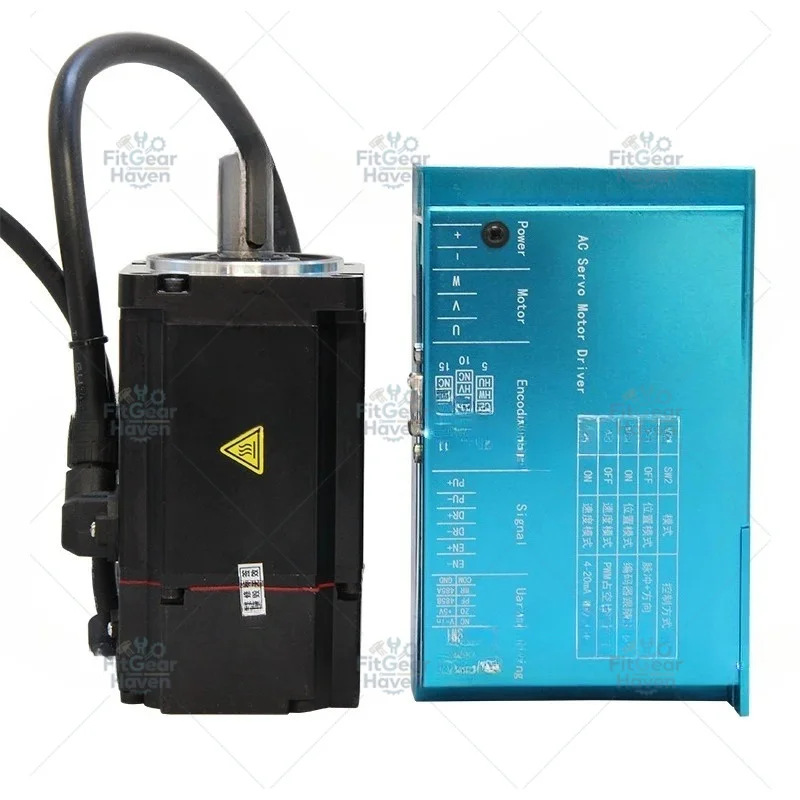 High performance rare earth servo permanent magnet servo motor DC servo motor set