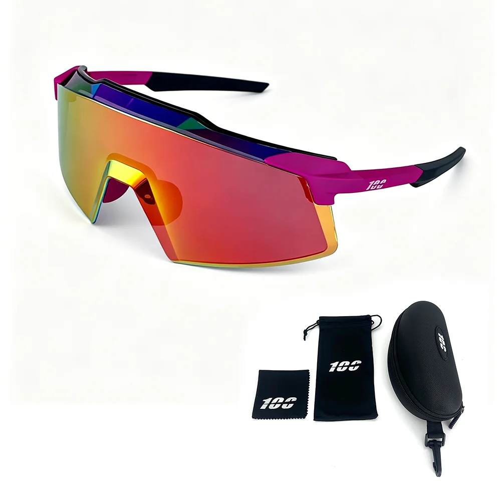 

100 Cycling Glasses Sunglasses for Men Women Sports Riding Running Outdoor Sun Glasses Bike Glasses Bicycle Eyewear Goggles