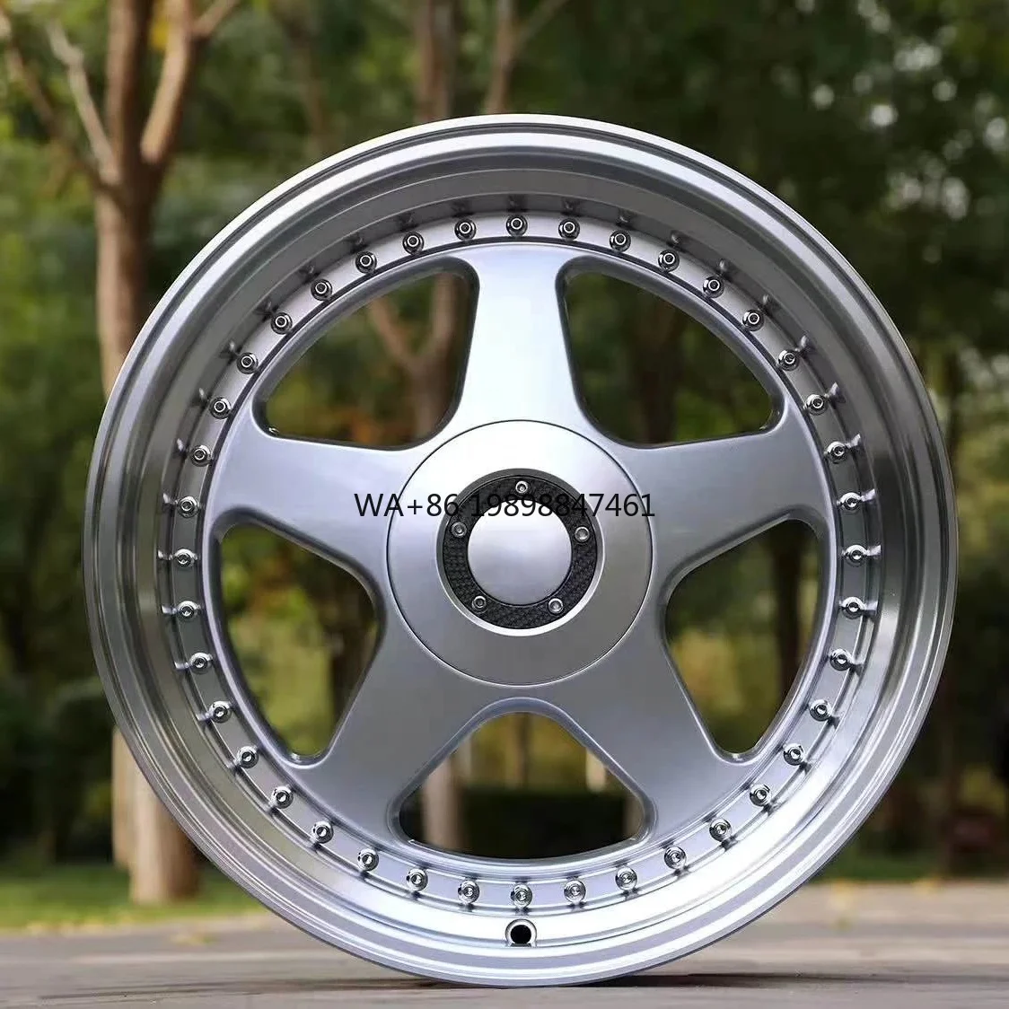 YQ Wholesale Car Rims JWL VIA Rines 18*8j 18*9.5j 5X120 5X112 Deep Dish Alloy Casting Car Wheel for E36 E39 E90 E60 Car