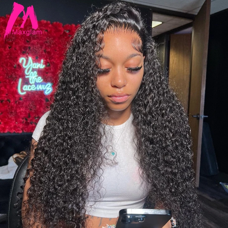 13x6 Hd Lace Frontal Wig 13x4 Curly Lace Front Human Hair Wig 5x5 Closure Wig Deep Wave 360 Lace Wig Human Hair Pre Plucked