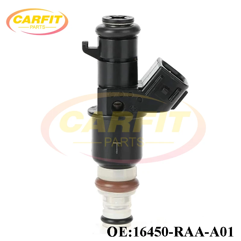 4PCS OEM 16450-RAA-A01 16450RAAA01 16450-PPA-A01 16450PPAA01 Fuel Injectors For Honda Accord CR-V Element 05-11 2.4L Auto Parts