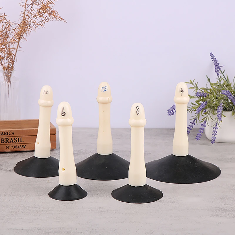 Strumento di ceramica ventosa di gomma per assorbire lo strumento di colorazione dello smalto per immersione vuoto ciotola per piatti in ceramica fai da te strumento per smalto in ceramica Art Dipp