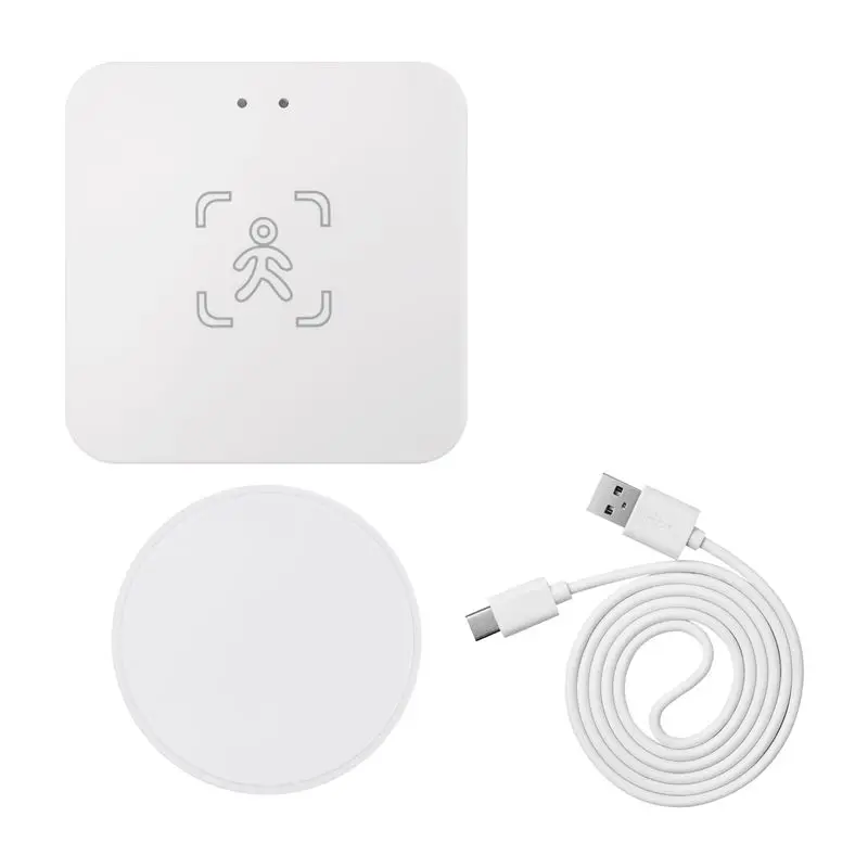 AEE7-Zigbee Human Presence Motion Sensor With Luminance/Distance Detection 5/110/220V Tuya Smart Life Home Automation