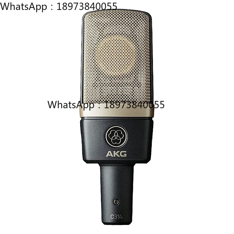 

-AKGC314 professional recording studio capacitor microphone anchor karaoke live broadcast equipment sound card set recording-