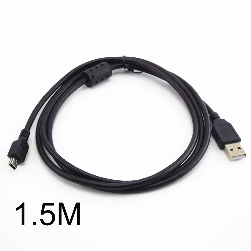 Mini USB Cable T-port mini USB Data Cable 0.3M 0.5M 1.5M 3M 5M USB To USB Fast Charger For MP3 MP4 Player Car DVR Digital Camera