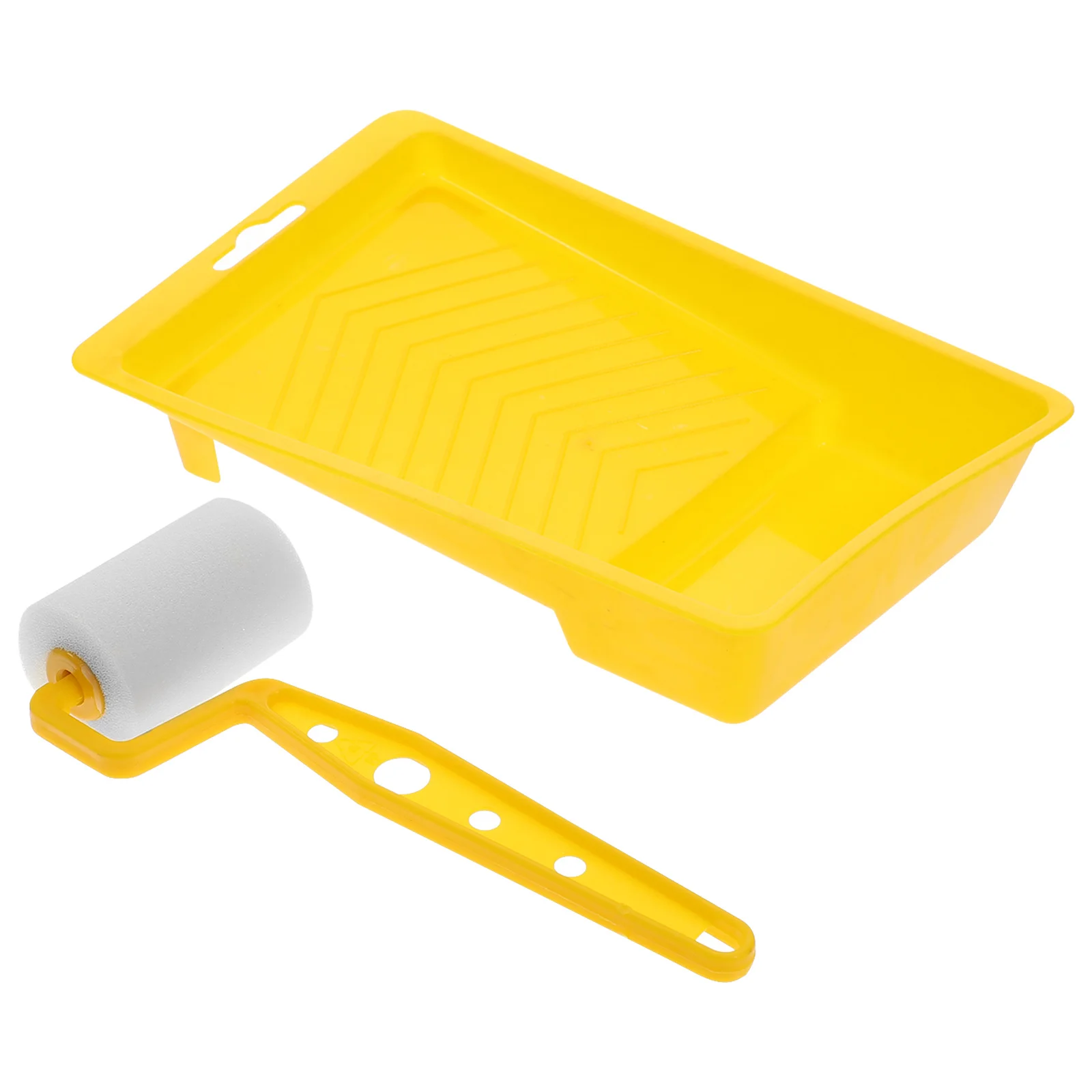 1 set di kit di rulli per pittura murale efficiente pennello per rullo di vernice fai da te per battiscopa del soffitto cornice della finestra pittura a olio uso di ristrutturazione artigianale