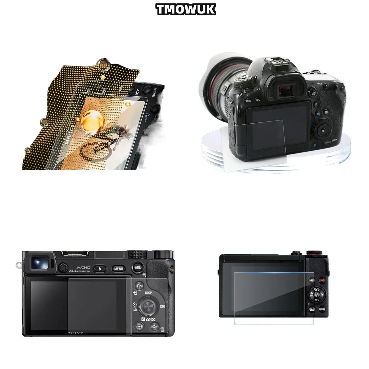 High-Quality Screen Protector For Canon G7X3 850D M200 - 9H Tempered Glass & Bubble-Free Installation