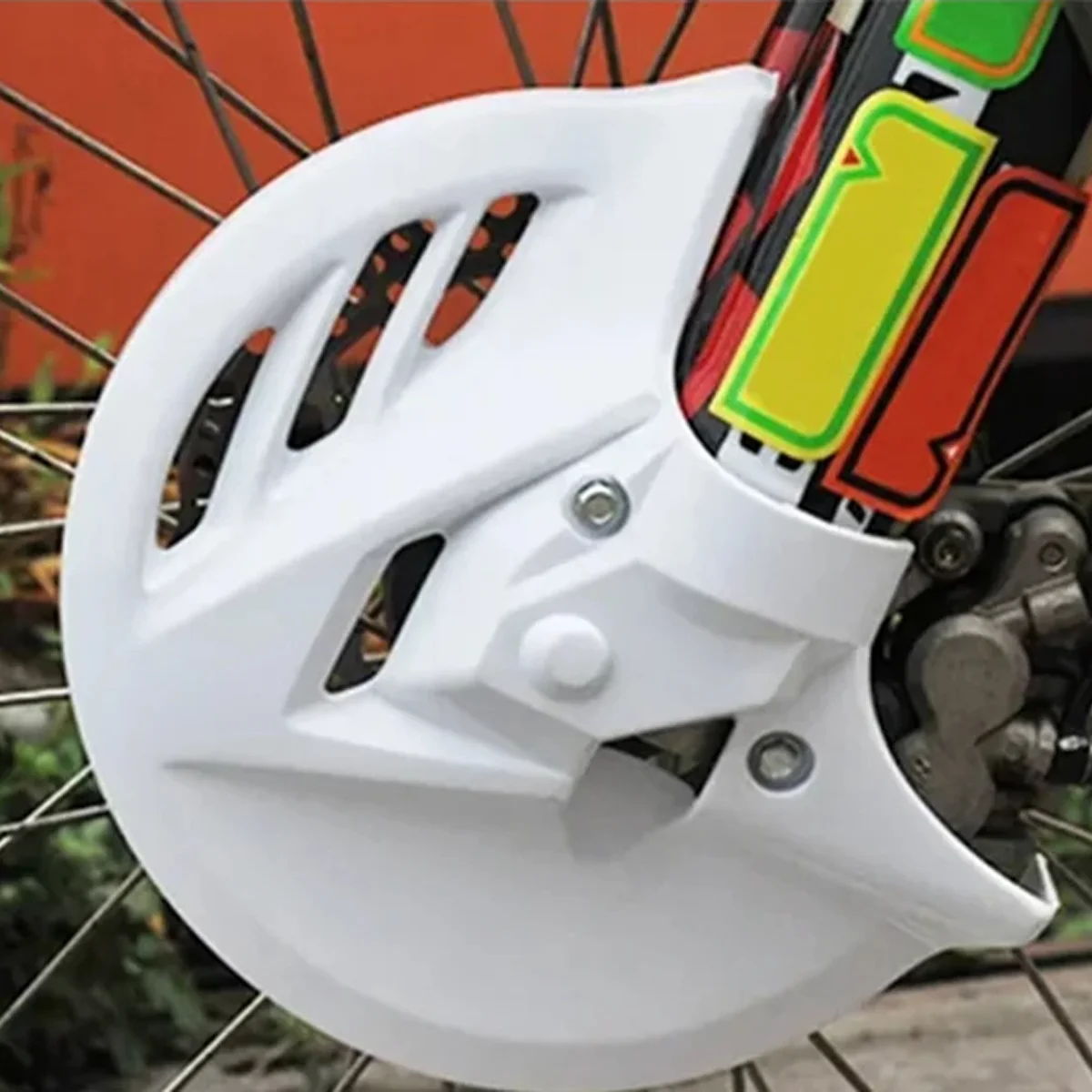 Motorcycle front brake disc guard For Kayo T4 T6 For Honda CRF250R CRF250RX CRF250X CRF450L CRF450R CRF450RX CRF450X 2004-2019