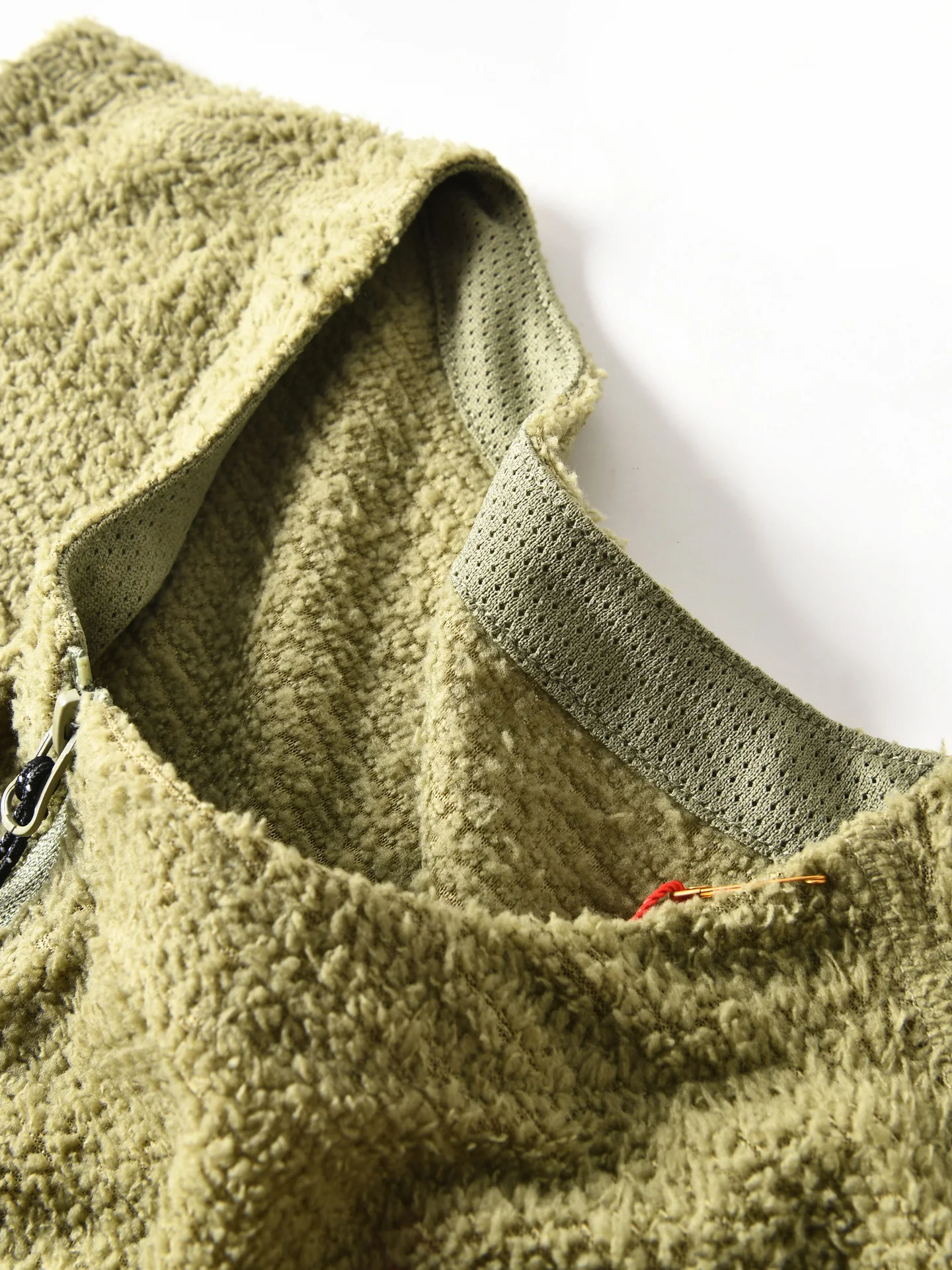 New American Style Lightweight Fleece Warm Quick Dry Breathable Zipper Open Cardigan round Neck Men's Autumn Winter Vest