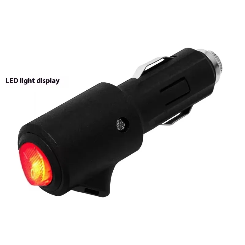 

Nylon Fiber Material with Over 15A High Current with Switch and Lights Car Cigarette Lighter Plug