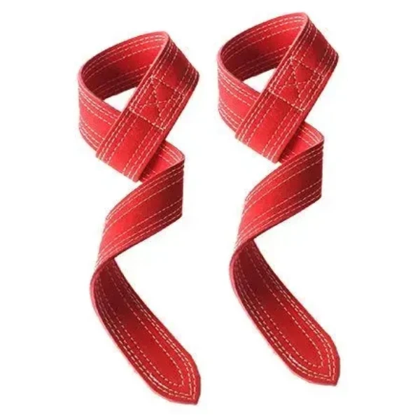 New Arrival High Quality Heavy Duty Weight Lifting Leather Straps Durable Wrist Straps for Weightlifting Comfortable for Gym
