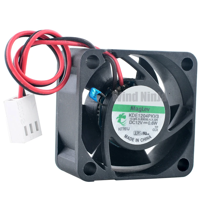 

KDE1204PKV3 4cm 40mm fan 40x40x20mm DC12V 0.6W Resistive temperature controlled quiet cooling fan for router power supply
