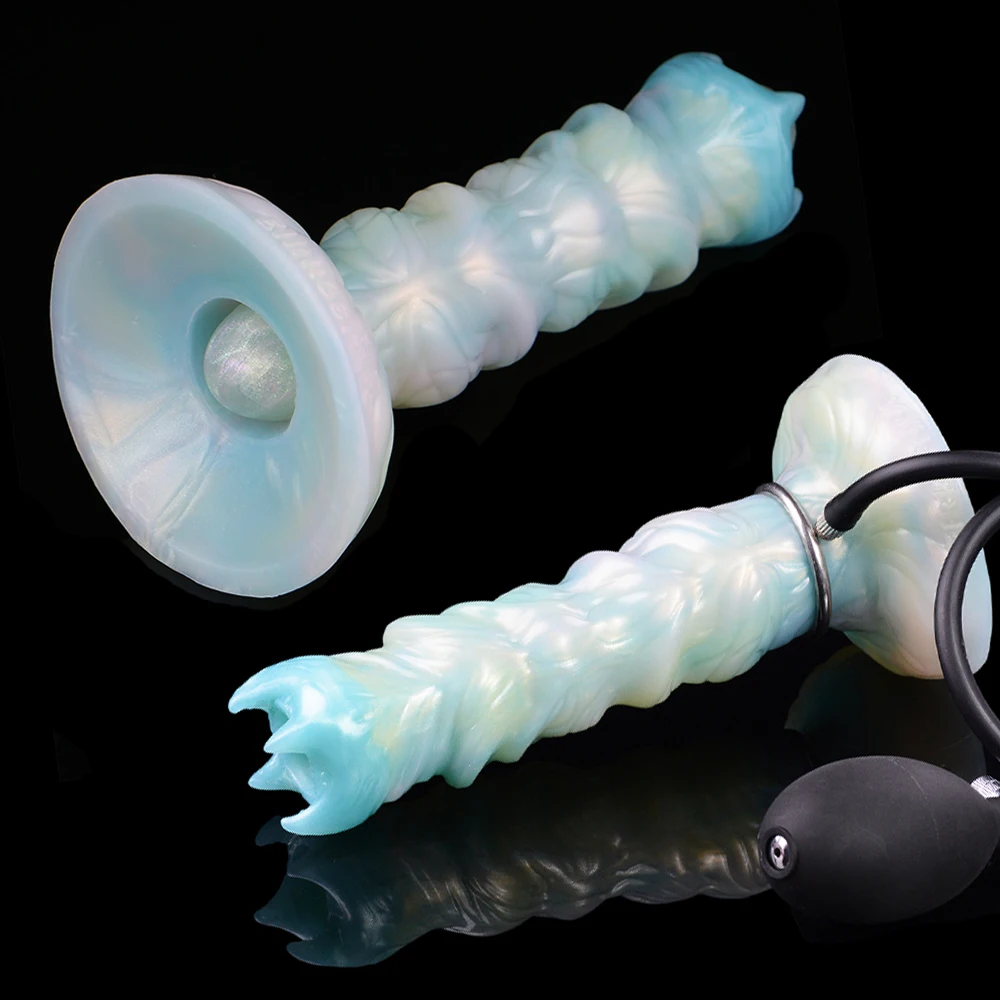 Пневматический-ручной овипозитор YOCY: анальные дилдо-монстры, вагинальные шарики, силиконовые секс-игрушки для мужчин и женщин, для удовольствия с функцией откладывания яиц.
