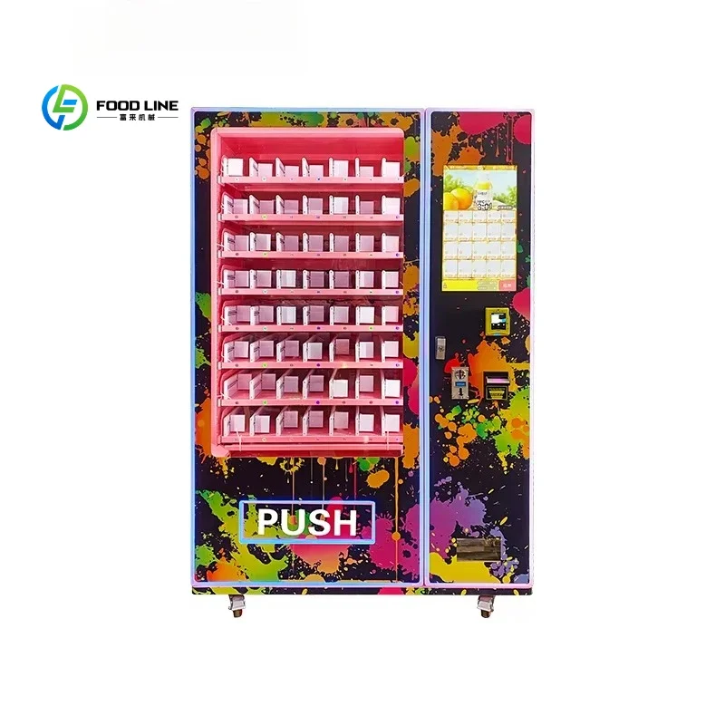 Factory Direct Instant Noodle Snack Drink Vending Machine Intelligent Hot Food Combo Vending Machine