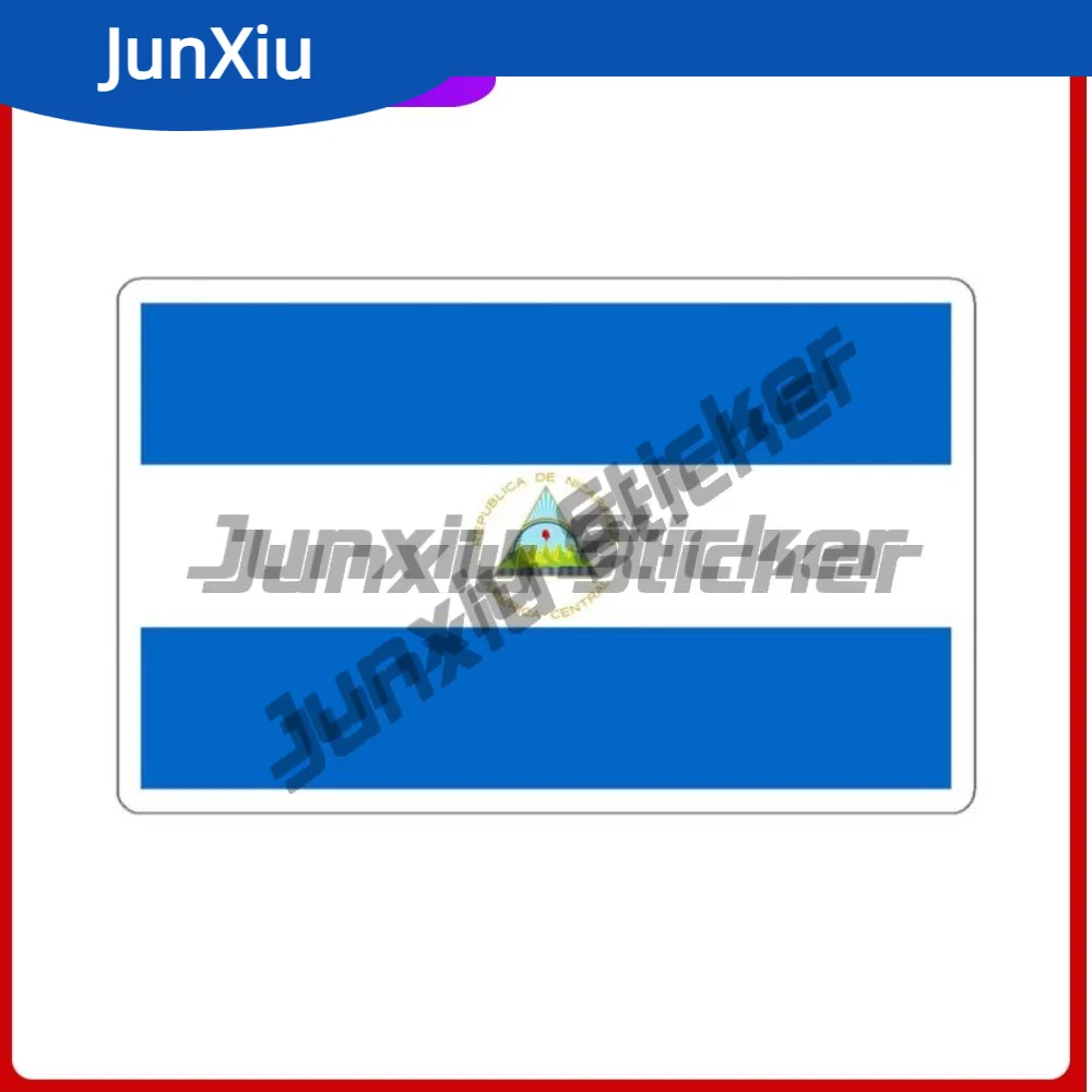 

Nicaragua Flag Travel Sticker Stickers Travel Luggage Tag Patriotic Gift Laptop Decal Occlusion Scratch Decoration Accessory Pvc