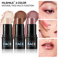 Makeup Face Contouring Bronzer Stick Multifunctional Highlighter Brightening Silkworm Blusher Rouge Cream Modify Concealer Pen