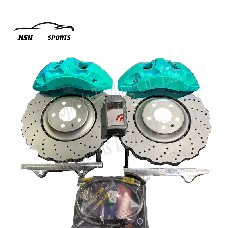 

8n Car Brake Caliper Kit 18 Inch Big 6 Piston Brake Rotor Disc for AUDI TT RS3 Q3 S4 RS5 RS6 S7 BMW F10 F40