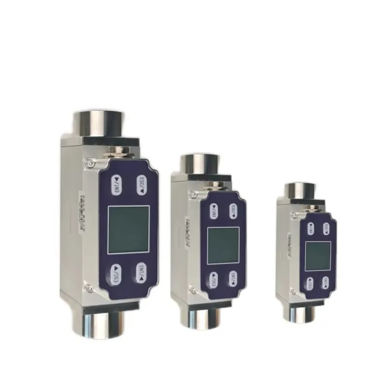 MEMS Thermal Mass Gas Flow Meter RS485 Digital Sensor for O2 H2 Ar CH4 C3H8 Air Industrial