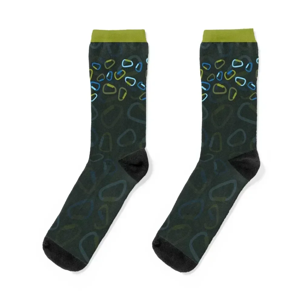 

Carabiner Pattern Socks valentine gift ideas fashionable loose gym Socks For Girls Men's