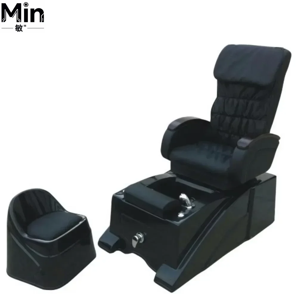 3Yrs Warranty Luxury Solid Wood Spa Pedicure Chair with Massager Foot Bowl Hot Sale for Salon