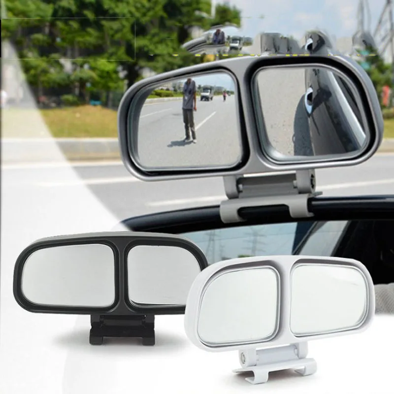 Rear view mirror with blind spot mirror, reverse assist mirror coach car universal observation 3R small round mirror Accessories