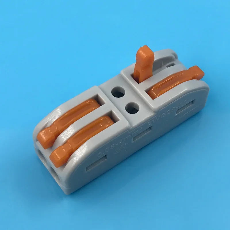 Lever-Noten 2 Dirigent Compact Wire Connectors Butt Splice Blokaansluiting