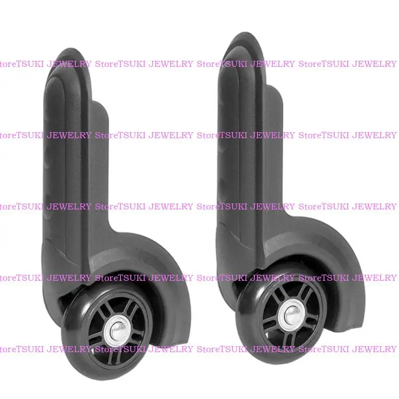 

62KE 1 pair Suitcase Replacement Spare Castor for Luggages Backpacks Bag Easy Install