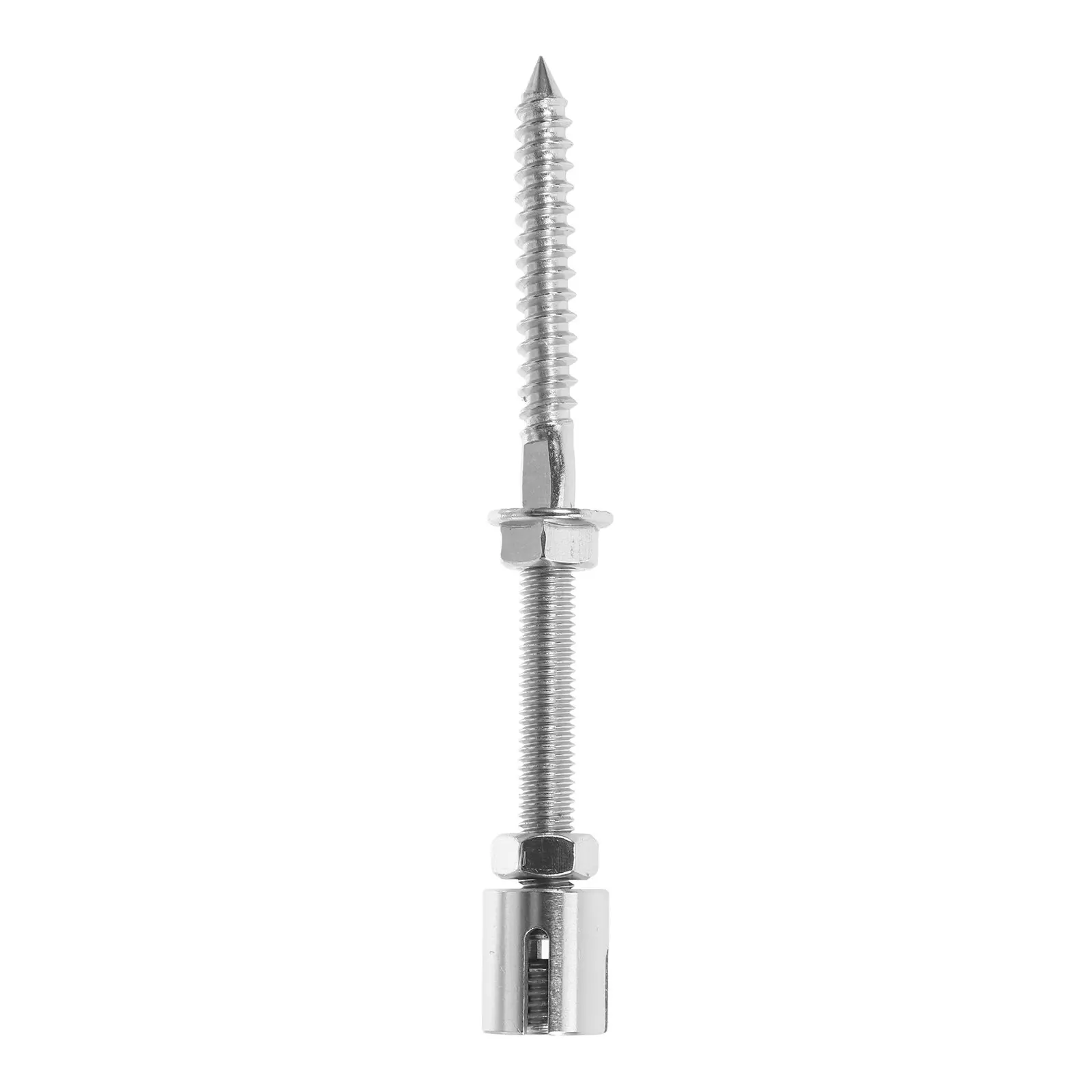 Stainless Steel Wall Trellis Screw for Wire Rope Fixing Climbing Plants Outdoor Greenhouse Gardening Vine Rose Grape Bean