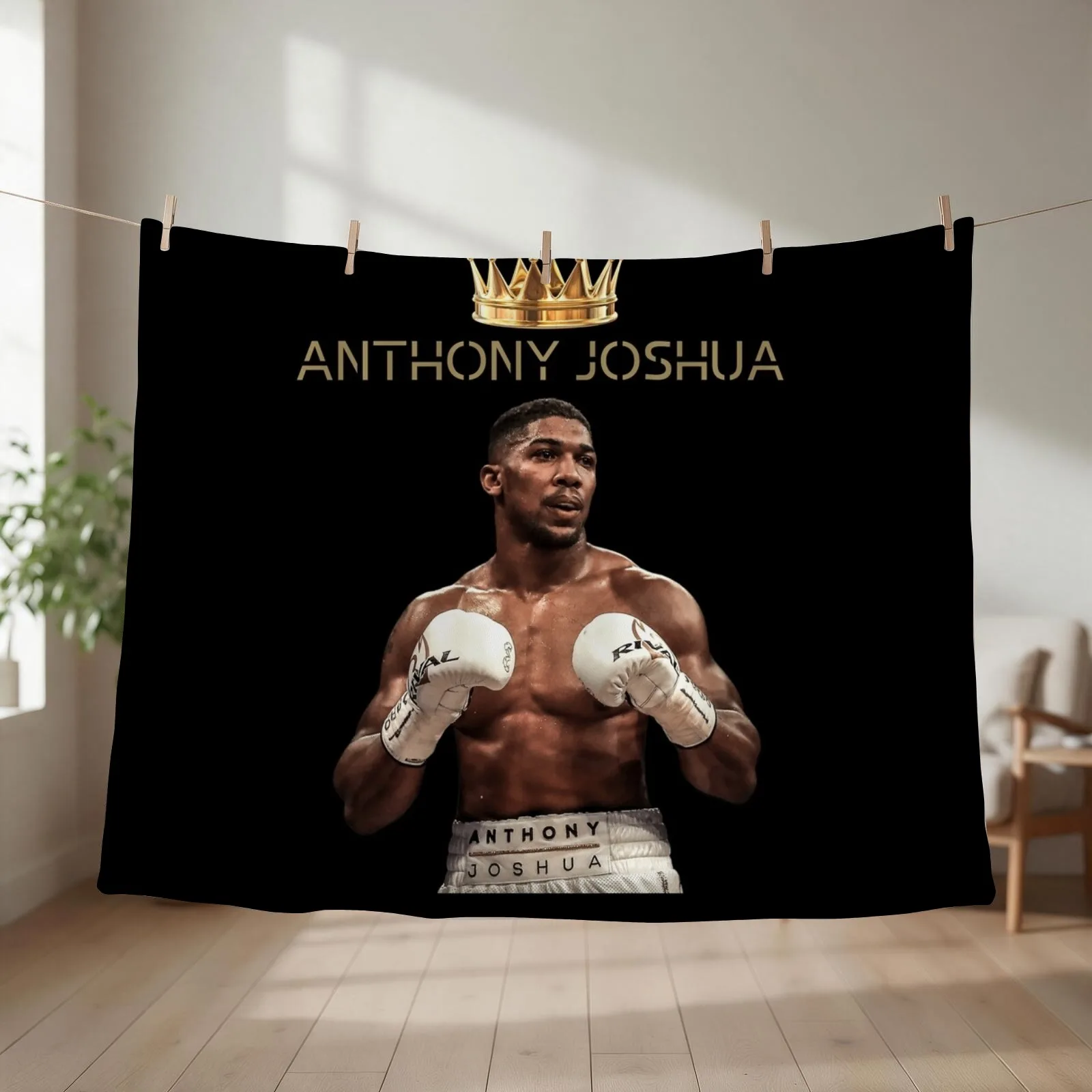 KING ANTHONY JOSHUA Throw Blanket couch cozy soft plush fuzzy picnic outdoor blanket