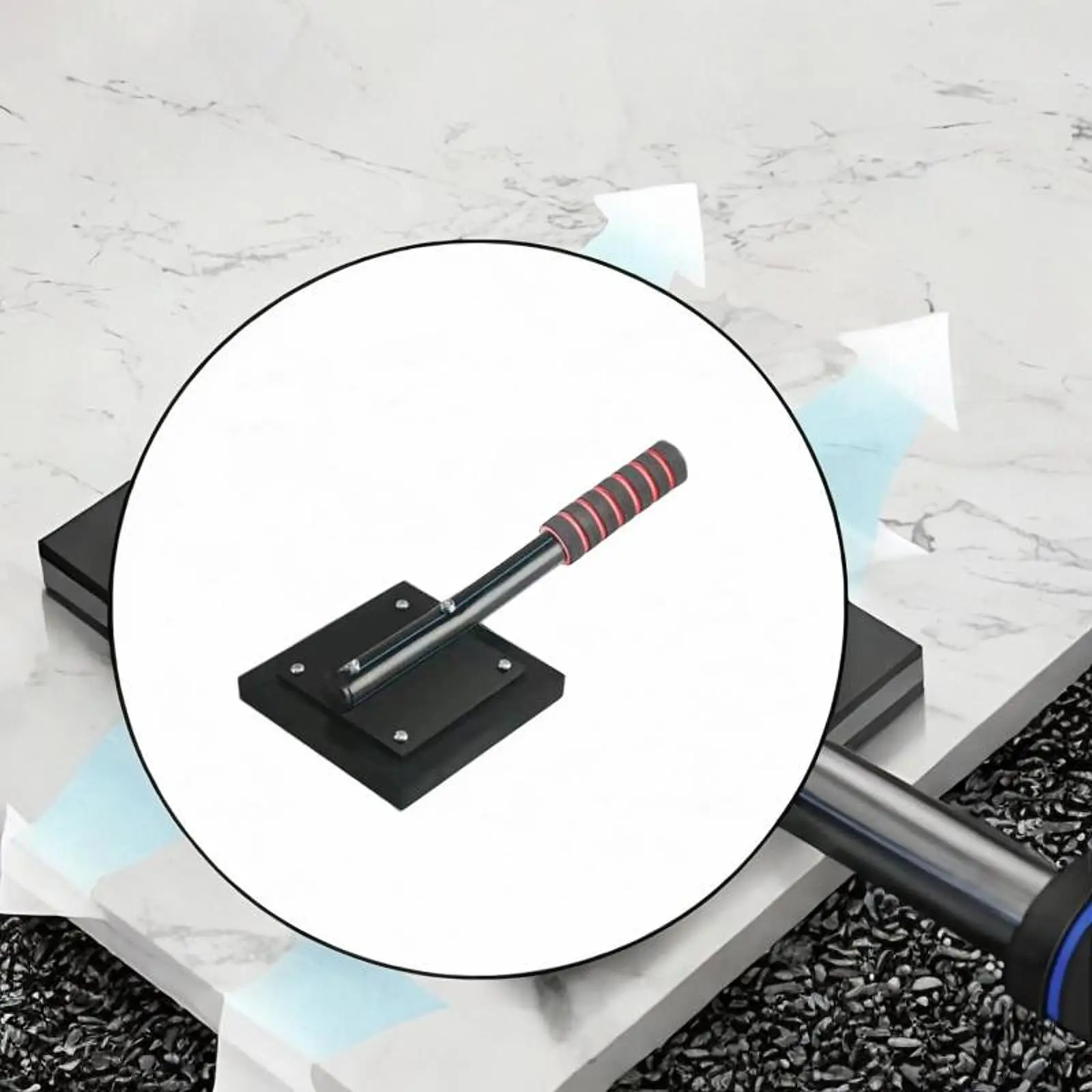 

Tapping Block Flooring Tool Sturdy Comfortable Grip Mallet Efficient Rubber