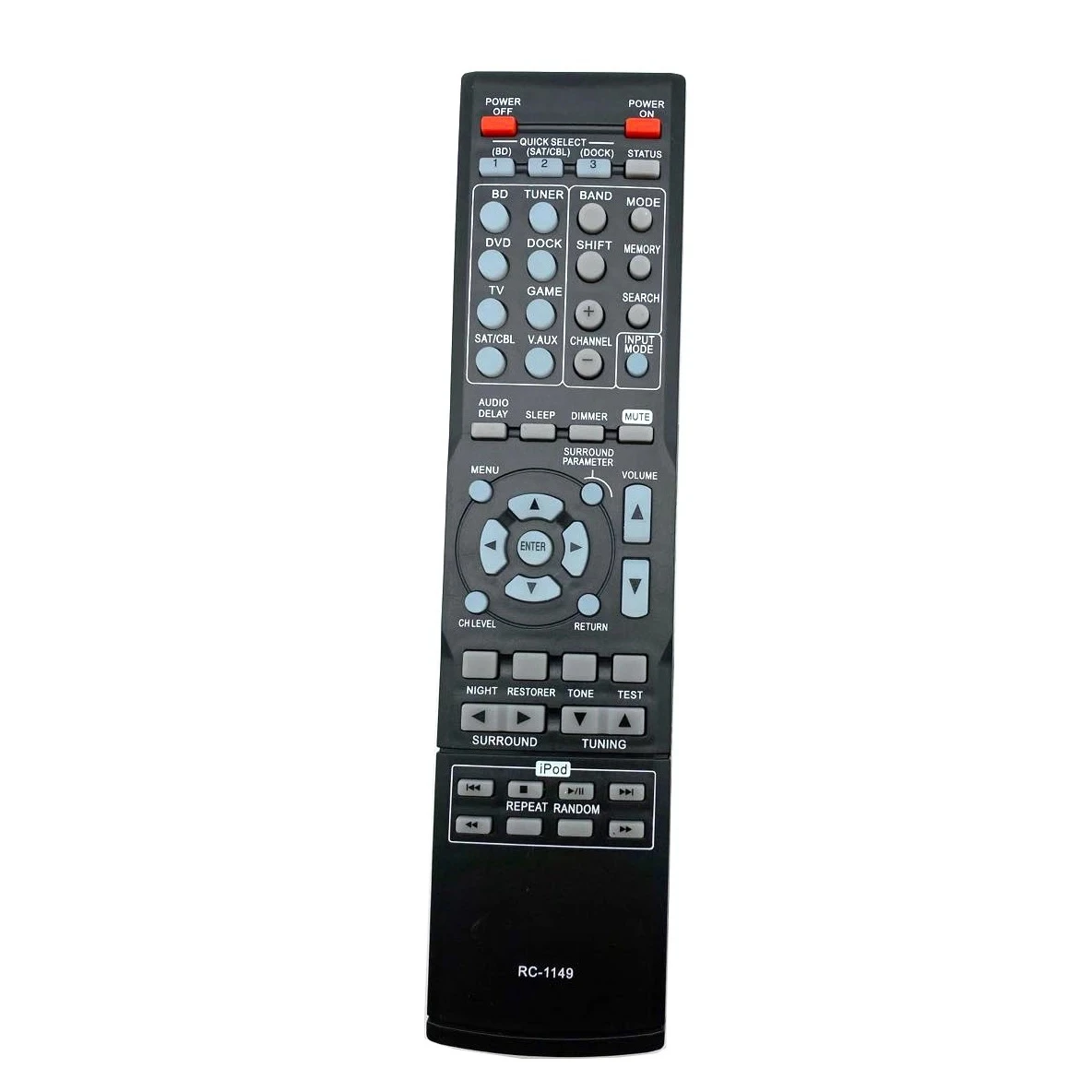 RC-1149 Remote Control Replacement for DENON RC-1158 RC1158 XV-5809 AVR-390 AVR-1311 DHT-1312B AV Surround Receiver image 4