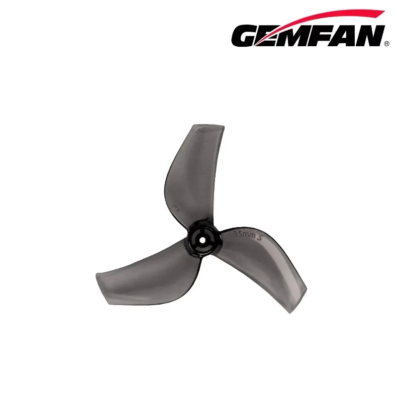 8Pairs(8CW+8CCW) Gemfan 35mmS-3 35mm 3-Blade Propeller 1mm Hole for FPV Tinywhoops