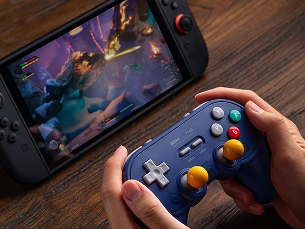 Bluetooth-контроллер 8BitDo Pro 3 для Nintendo Switch 1/2 Windows Apple SteamOS Android с джойстиками TMR зарядной Фото №6