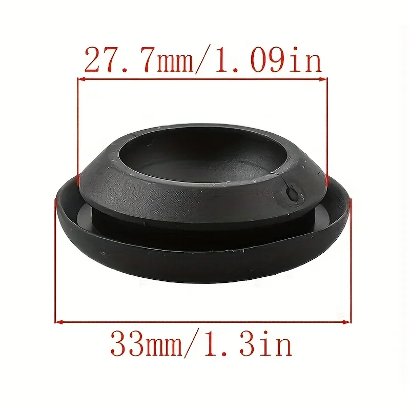 4pcs Car Antenna Hole Plug Cover for 24Mm - 26Mm Hole for Honda Prelude Acura Integra Nissan 180SX 200SX 240SX Silvia