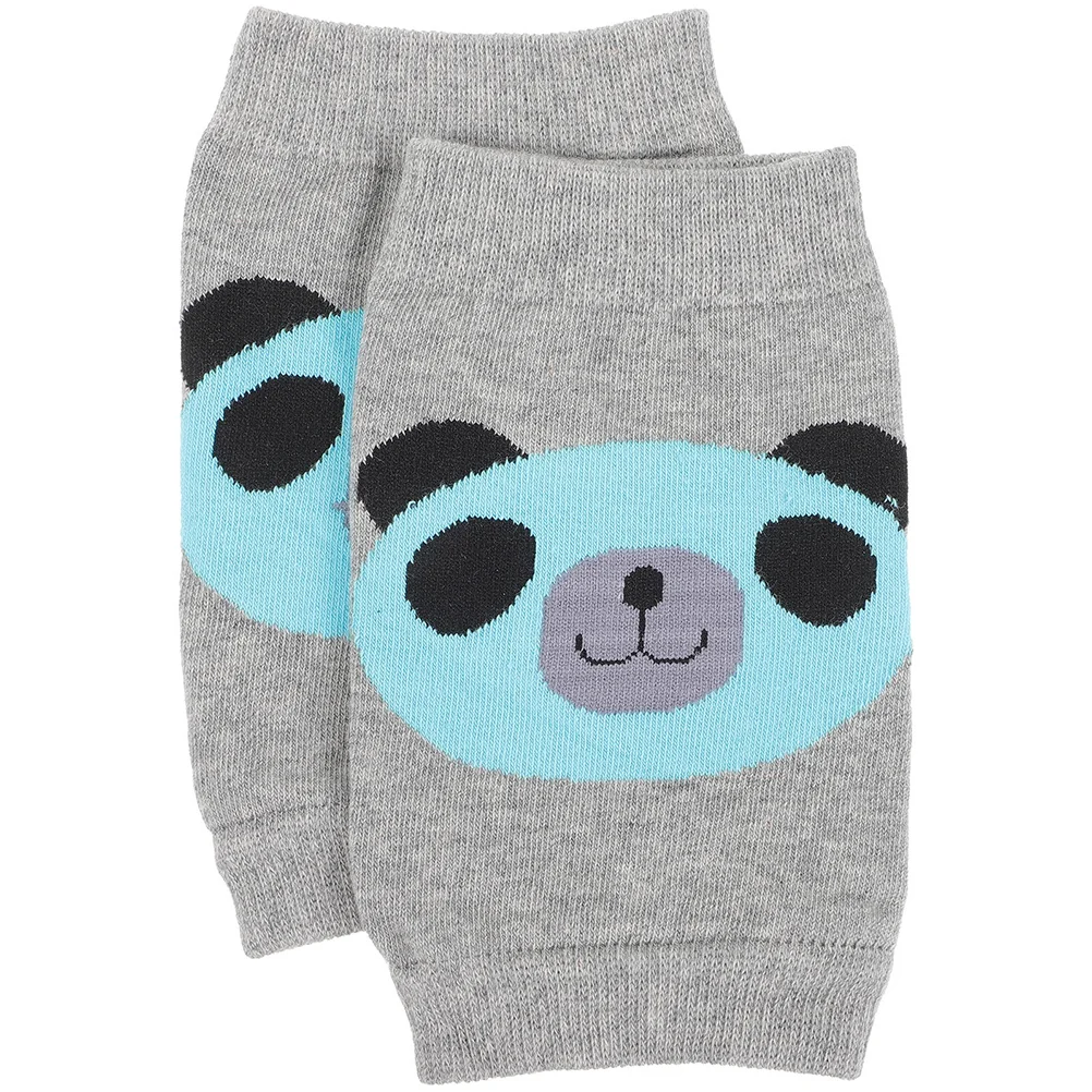 2Pairs Baby Crawling Knee Pads Toddler Anti Slip Comfortable Soft Cotton Baby Crawling Protective Pads Skin Friendly