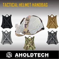 Aholdtech-Bolsa de almacenamiento para casco de liberación rápida, táctica, ligera, multifuncional, para transporte de casco Mich Wendy rápido a prueba de balas