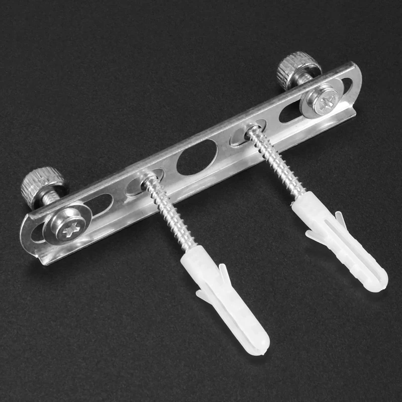 2X Wall Mount For Suspension Boom Arm, Round Plate And Attaching Holder Piece Compatible With Microphone Stand