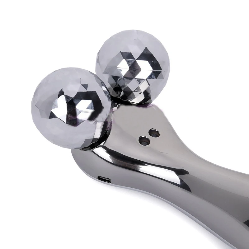 Instrumento elétrico de rolo 3d, microelétrico, levantamento e aperto, instrumento de beleza, pulso, massagem facial