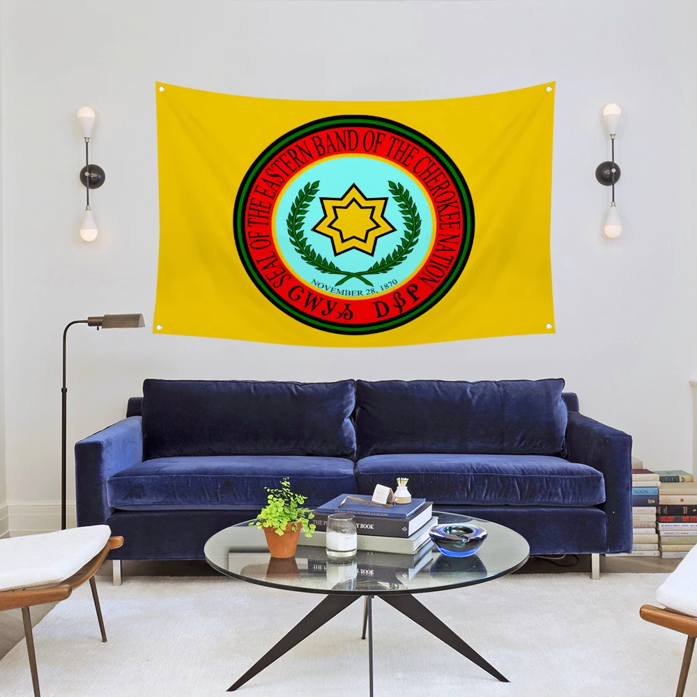 3Jflag  90x150cm Eastern Band Flag music flags Poster Men's Cave Wall tapestry With Brass Grommet Suitable For University