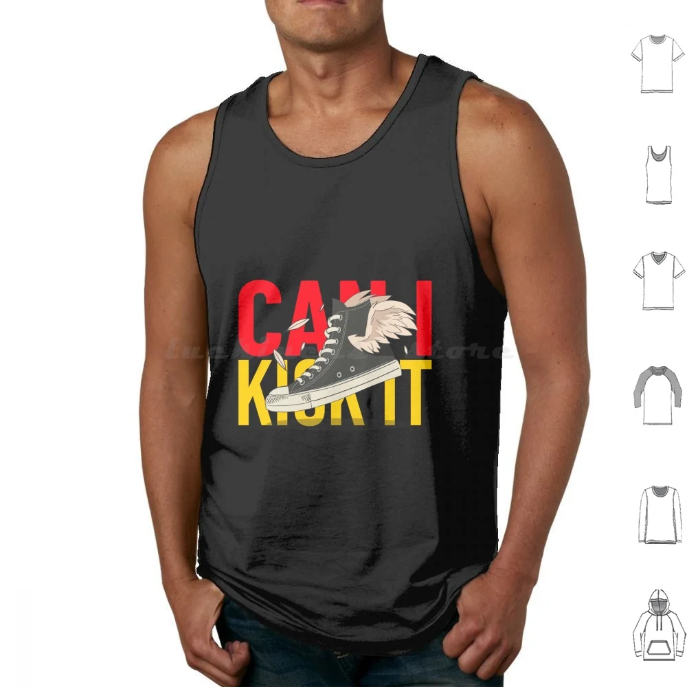 

Can I Kick It  Retro Sneakerhead Love Tank Tops Print Cotton Can I Kick It Q Tip A Tribe Called Quest Hip Hop Phife Dawg
