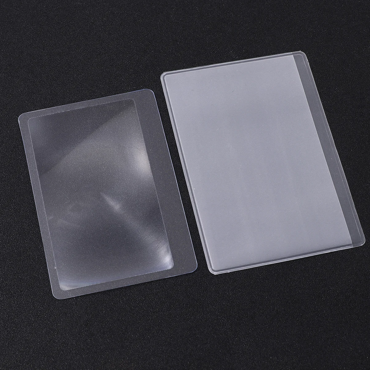 

8 Pcs Card Shaped Magnifier Credit Size Magnifying Lenses Fresnel Screen Slim Wallet Cards Reading Glass Mini Glasses