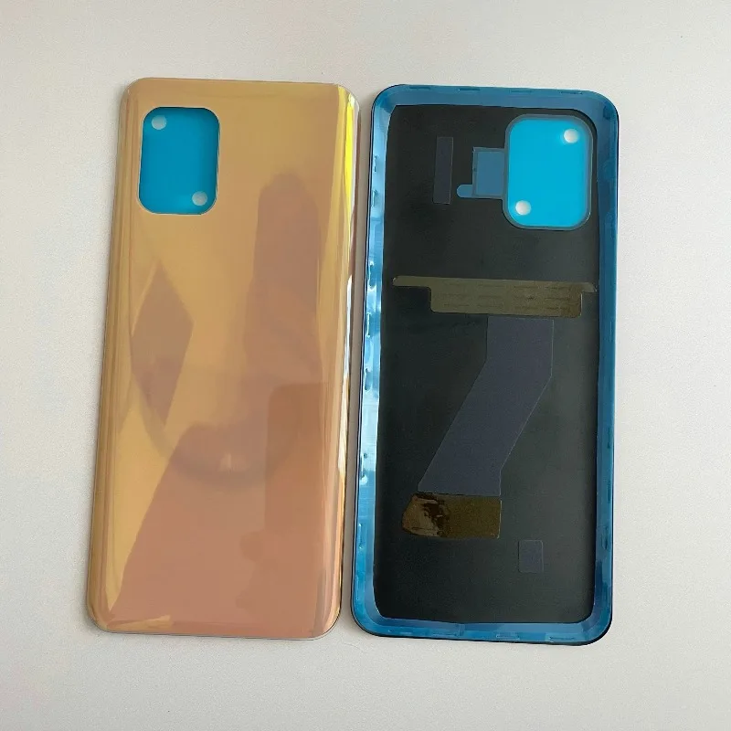 High Quality Glass Back Cover Battery Door Housing For Xiaomi Mi 10 Lite Mi10 Youth M2002J9G Rear Case with Adhesive