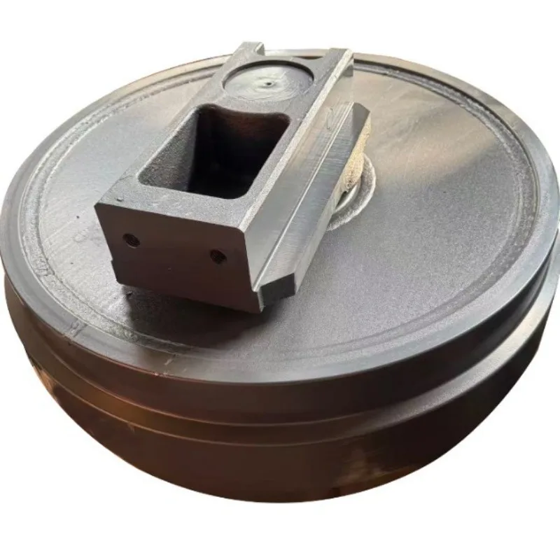 Mining excavator chassis parts, bulldozer guide wheels, bilateral support wheel accessories