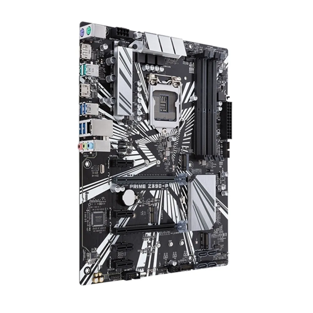 For Z390-P LGA1151 (Intel 8th and 9th Gen) ATX Motherboard for Cryptocurrency Mining(BTC) with Above 4G Decoding, 6xPCIe