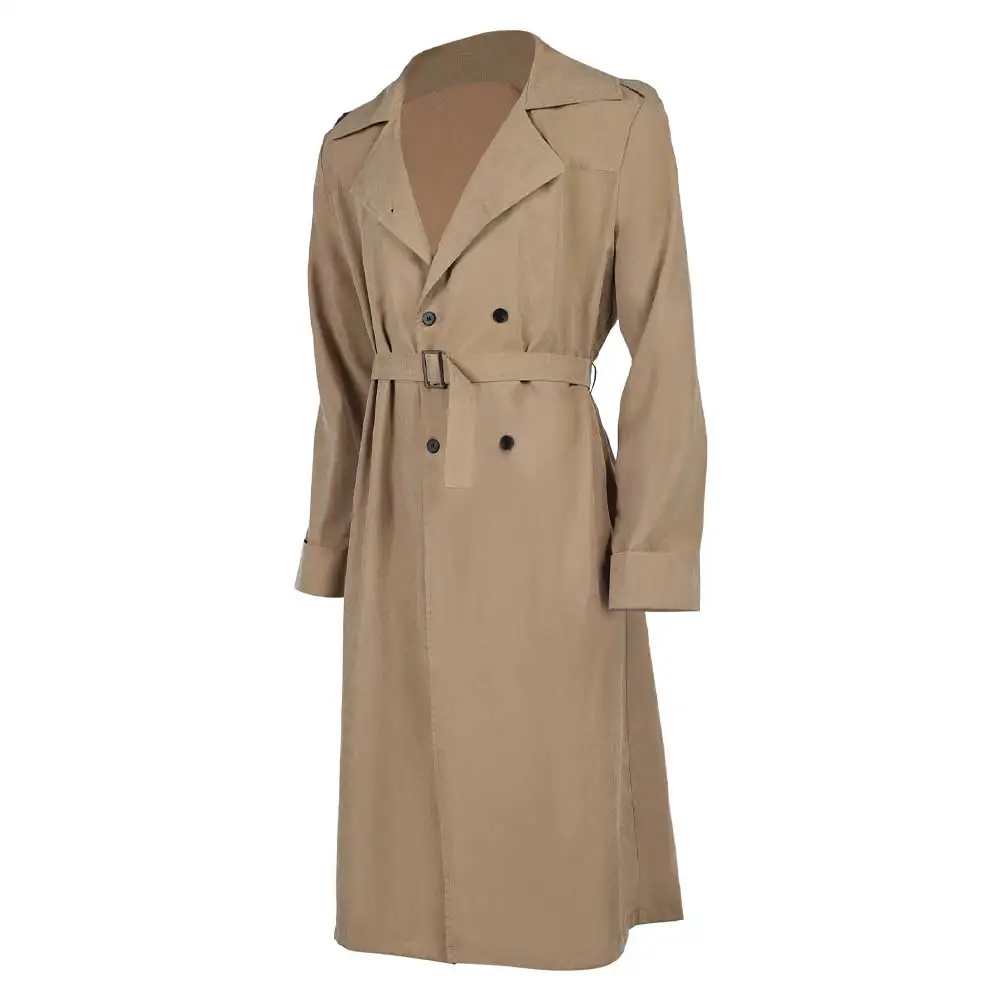 الشيء تأثيري حلي لعب الأدوار الرائعة أربعة الكبار الرجال معطف بني الذكور هالوين كرنفال تمويه ملابس الحفلات البدلة #3