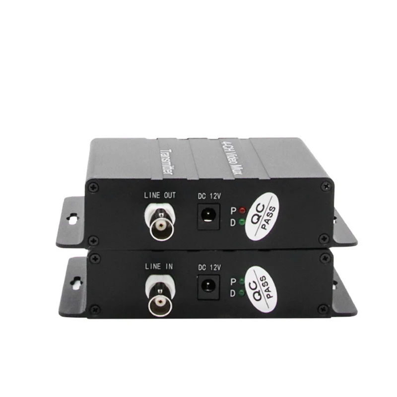Picture 5: AED6-4 Channel Video Splitter, 4 Channel CCTV Video Multiplexer,Video Splitter With Analog Color Quad Processor