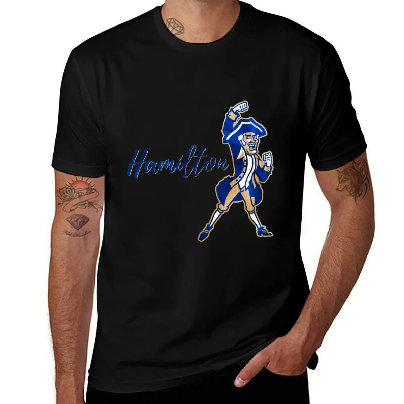 

Hamilton College (2) T-Shirt blue lock valentines clothes blanks animal prinfor boys men workout shirt