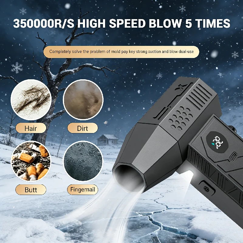 

⚡ Вентилятор для кемпинга C6 | 8000 мАч + ветровая мощность 57 м/с + бесщеточный двигатель мощностью 240 Вт — очищающий зверь на фестивале весны!